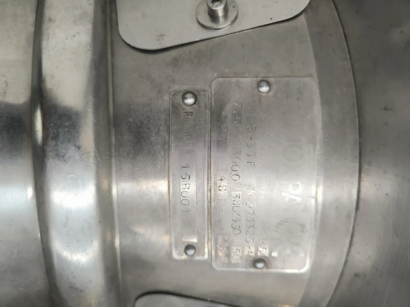 CENTRIFUGAL PUMP INOXPA S-35 F 7.5 KW - 4