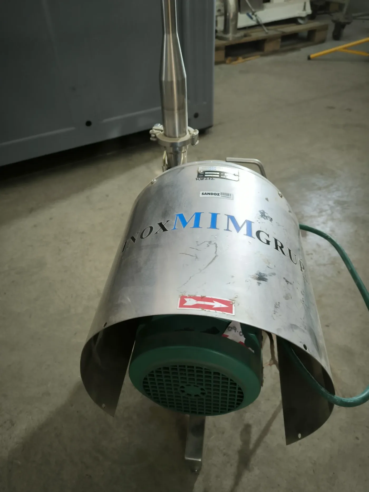 CENTRIFUGAL PUMP INOX IM GRUP FL502CS 4 KW - 2