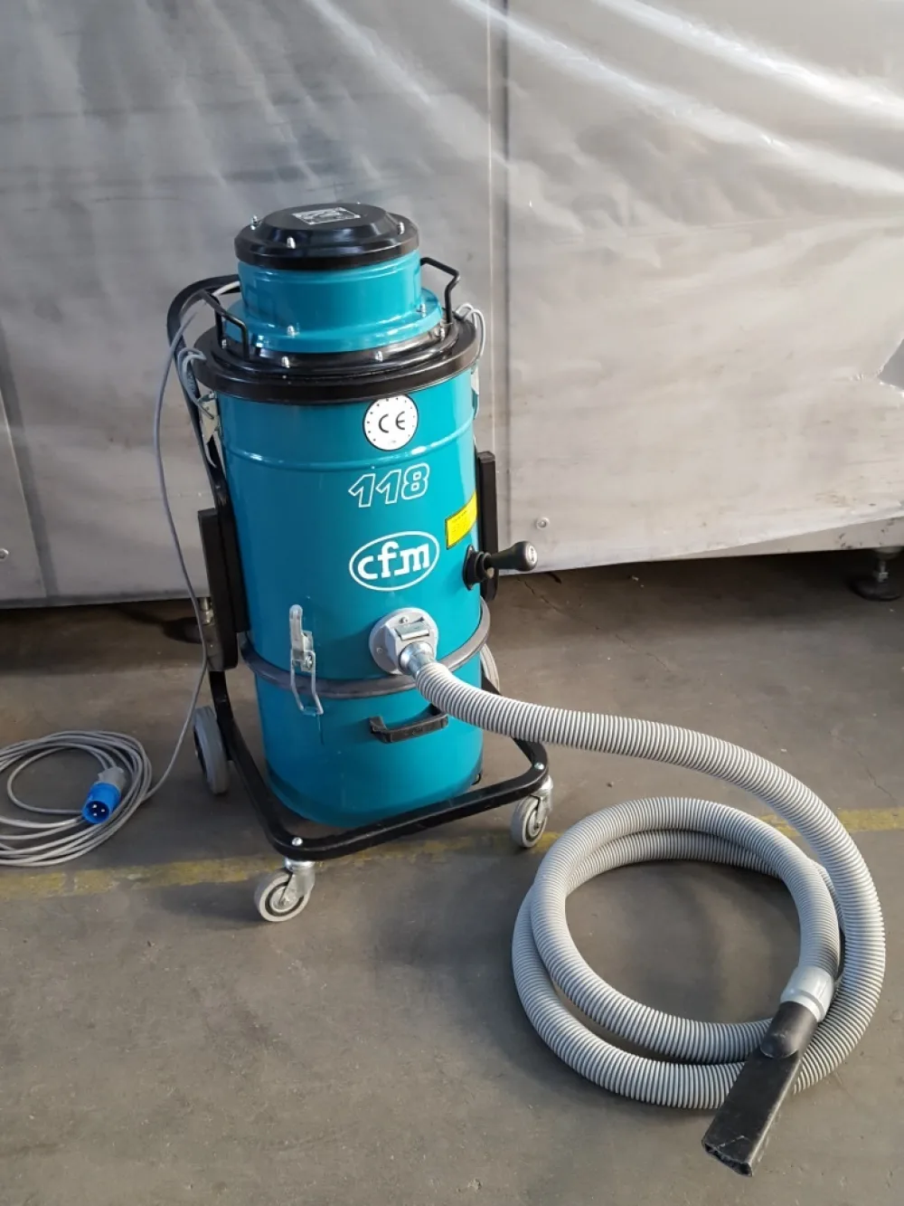ASPIRATORE INDUSTRIALE PER POLVERI – CFM – MOD. 118