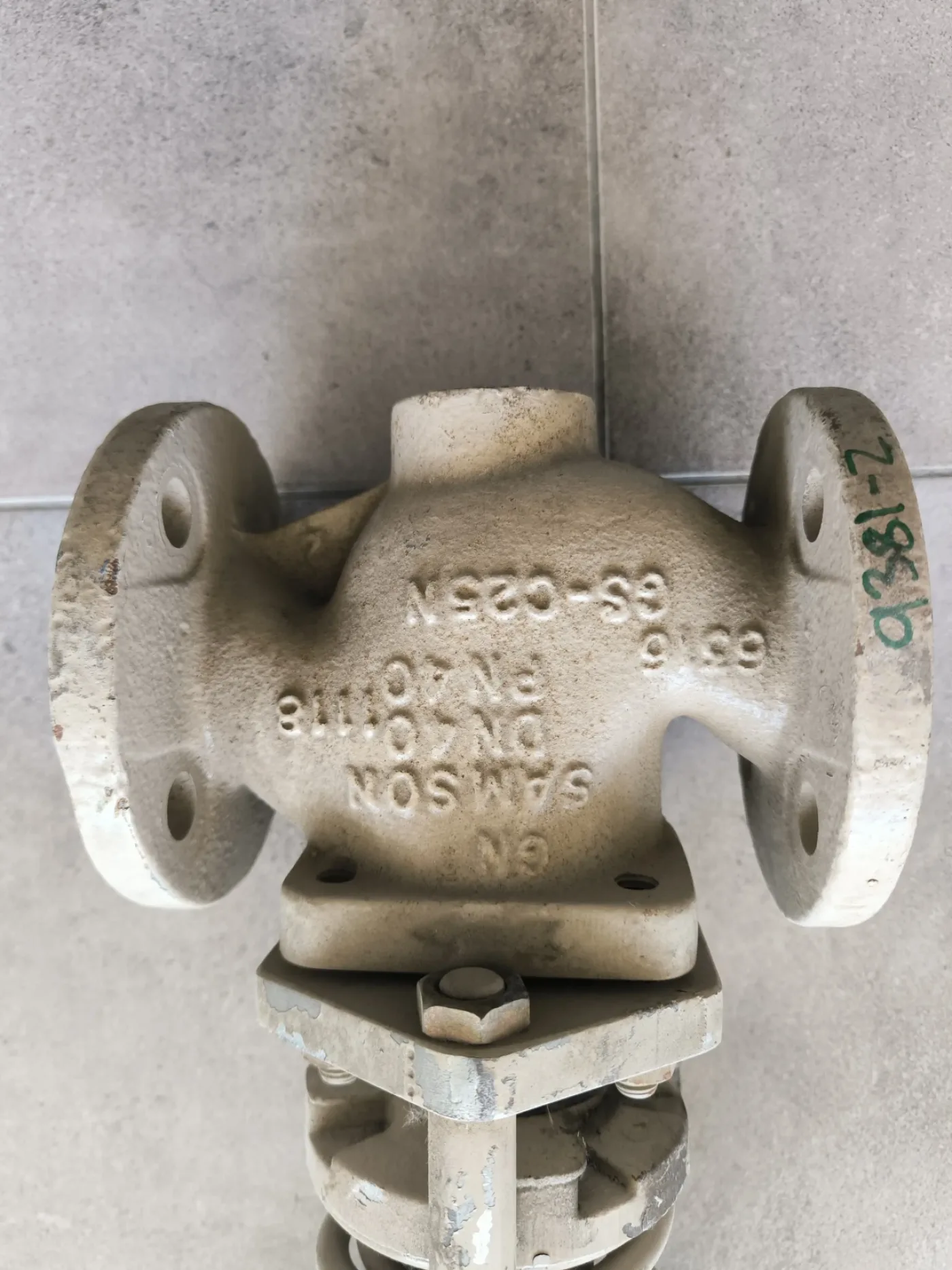 STEAM PRESSURE REDUCING VALVE SAMSON DN40 PN40 - 2
