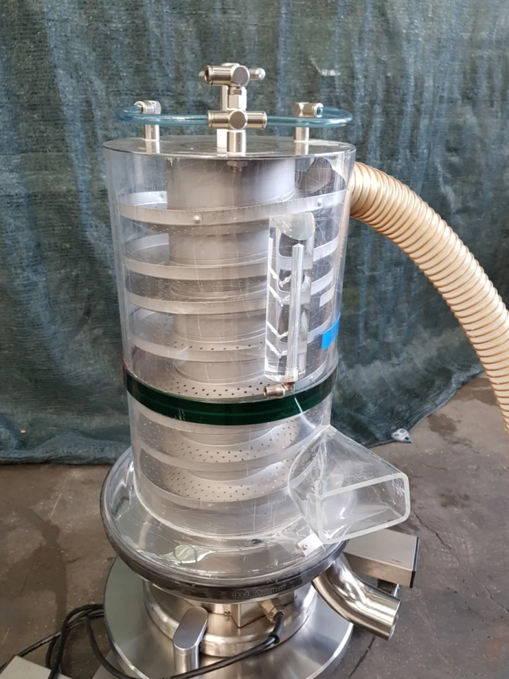 DEPOLVERIZZATORE COMPRESSE CON RILEVATORE DI METALLI – KRAMER – SAFELINE – Mod. 92-250