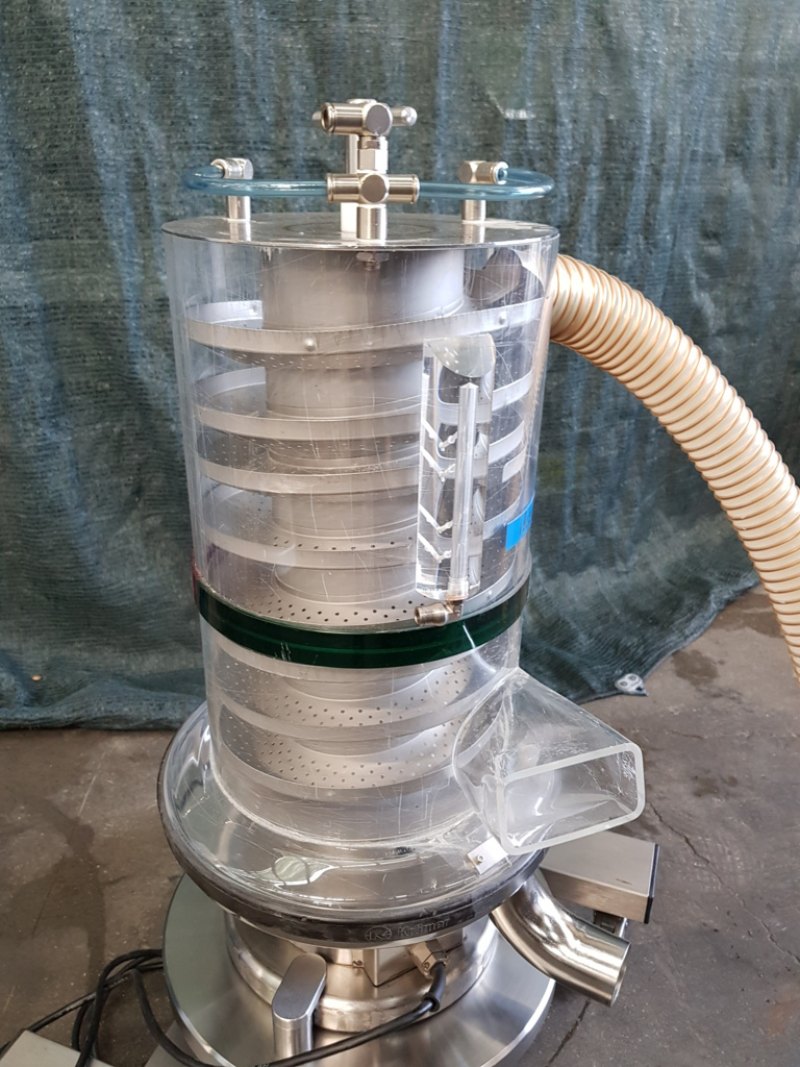 DEPOLVERIZZATORE COMPRESSE CON RILEVATORE DI METALLI – KRAMER – SAFELINE – Mod. 92-250