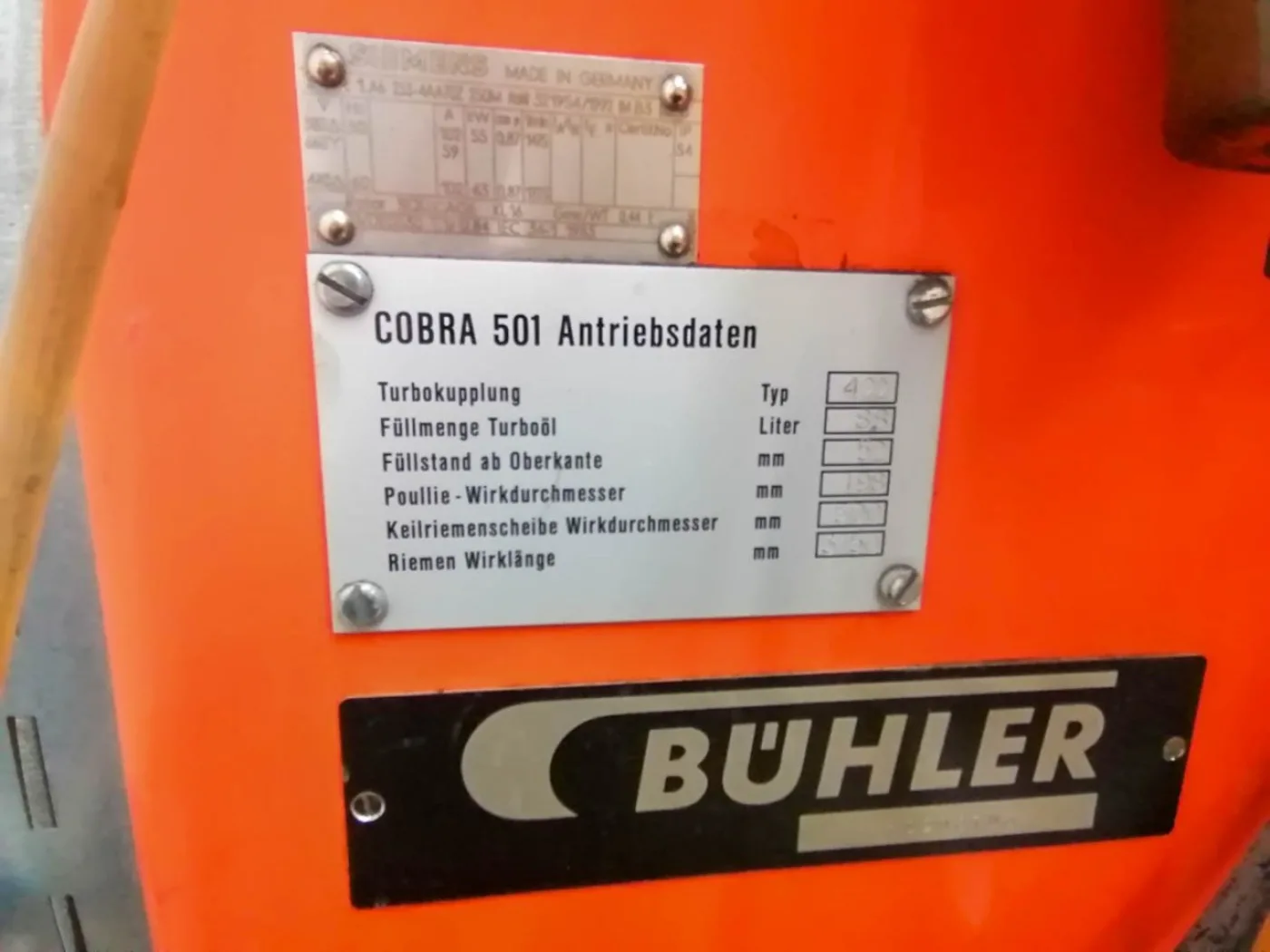 Bühler Cobra 501/SRK-440 - Sand mill - 8