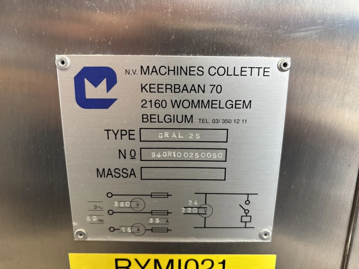 Collette GRAL-25 - Universal mixer - 2