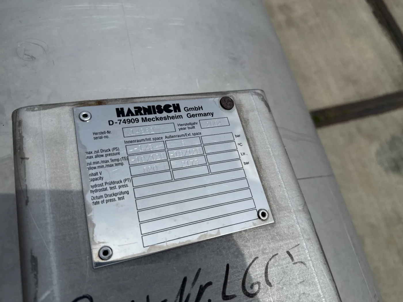 Harnisch - Falling film evaporator - 2