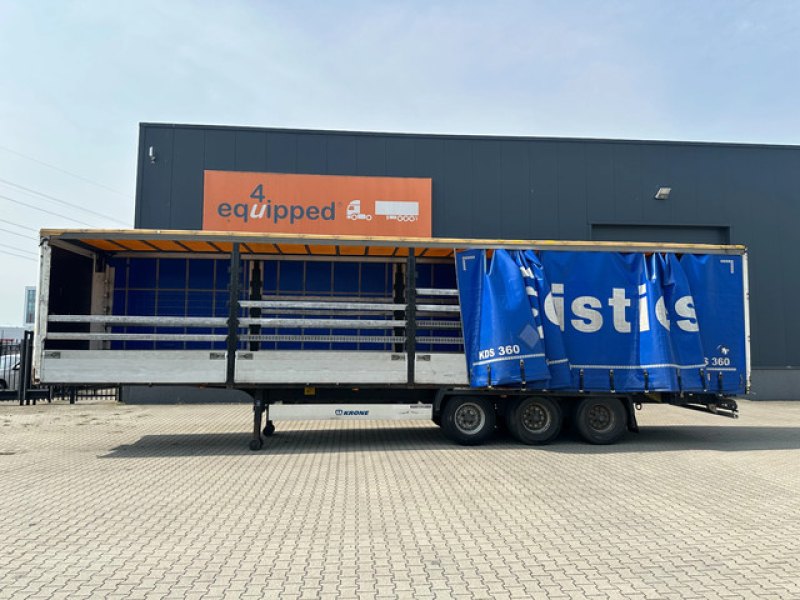 Krone ALU DROPSIDES / 2.80M INSIDE HEIGHT / BPW + DRUMBRAKES / NL-TRAILER / APK; 10-2026 / 4x available