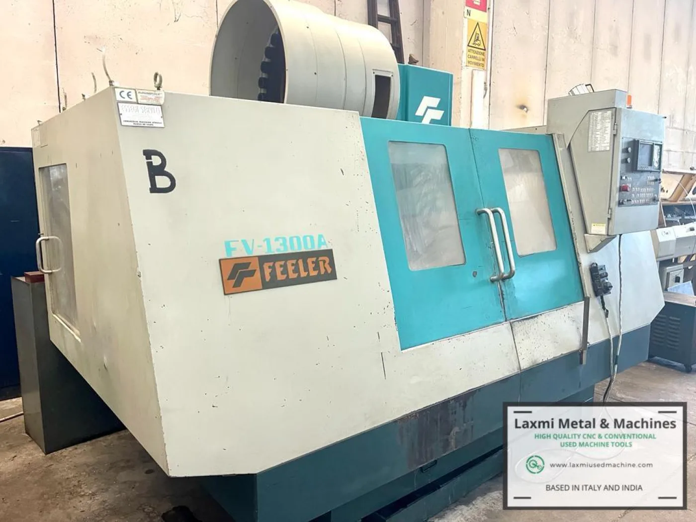 VERTICAL MACHINING CENTER, FEELER - FV 1300A - Laxmi Metal & Machines, Rohtak - 2