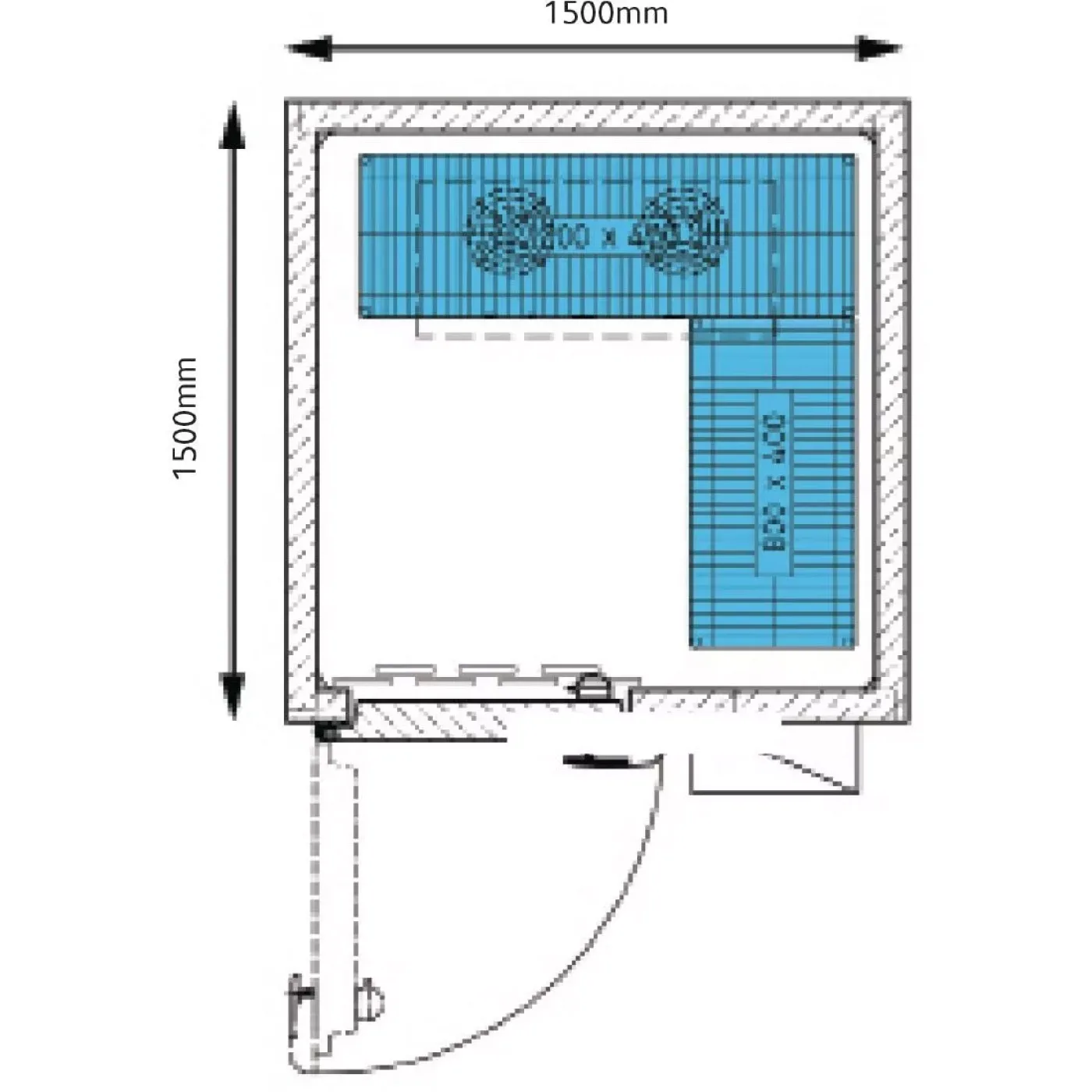 Foster Advantage Walk In Fridge Remote ADV1515 HT REM - islandcatering - 4