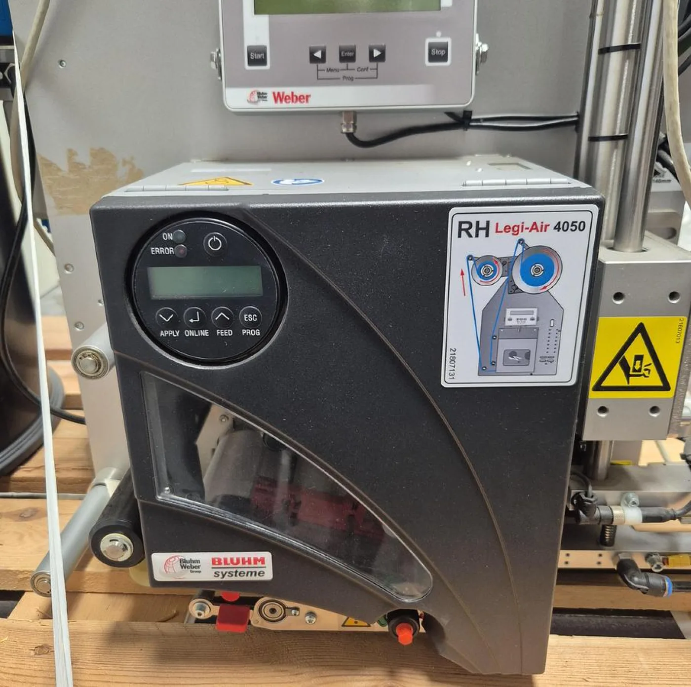 Bluhm Systeme Etikettiermaschine RH Legi-Air 4050 - 7