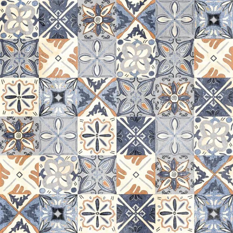 GeoCeramica® 60x60x4 DueDecora Multicolor