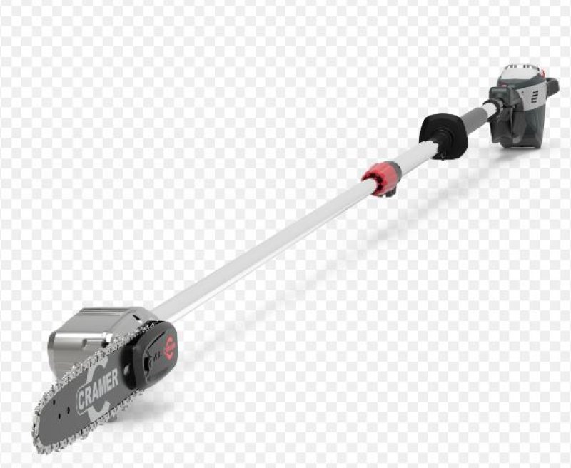 Cramer kettingzaag 82V op steel L=2,7-3,9 mtr.