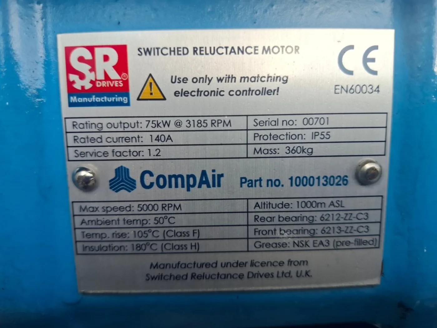 CompAir L75SR-13A Schraubenkompressor - 8