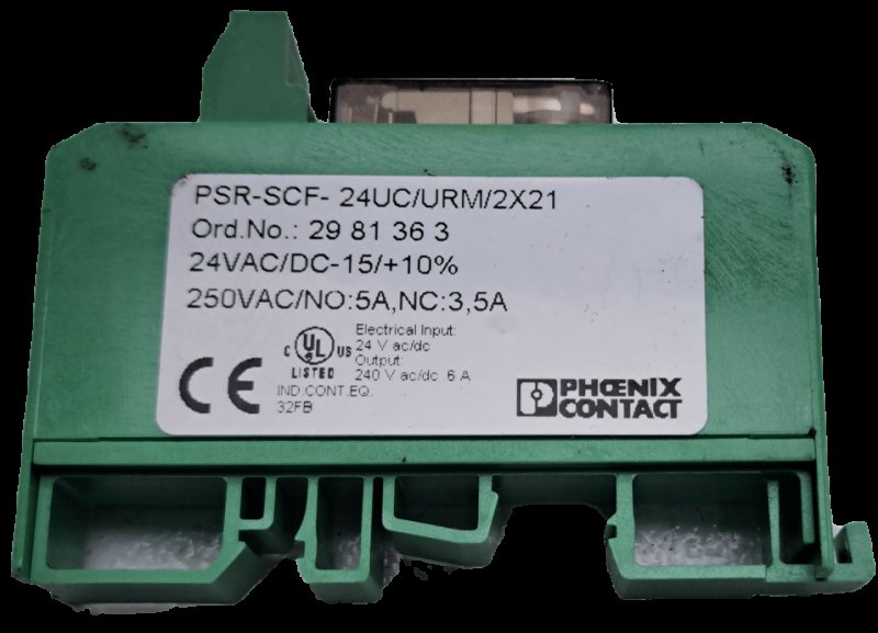 Phönix Contact Sicheres Koppelrelais mit zwangsgeführten Kontakten PSR-SCF- 24UC/URM/2X21