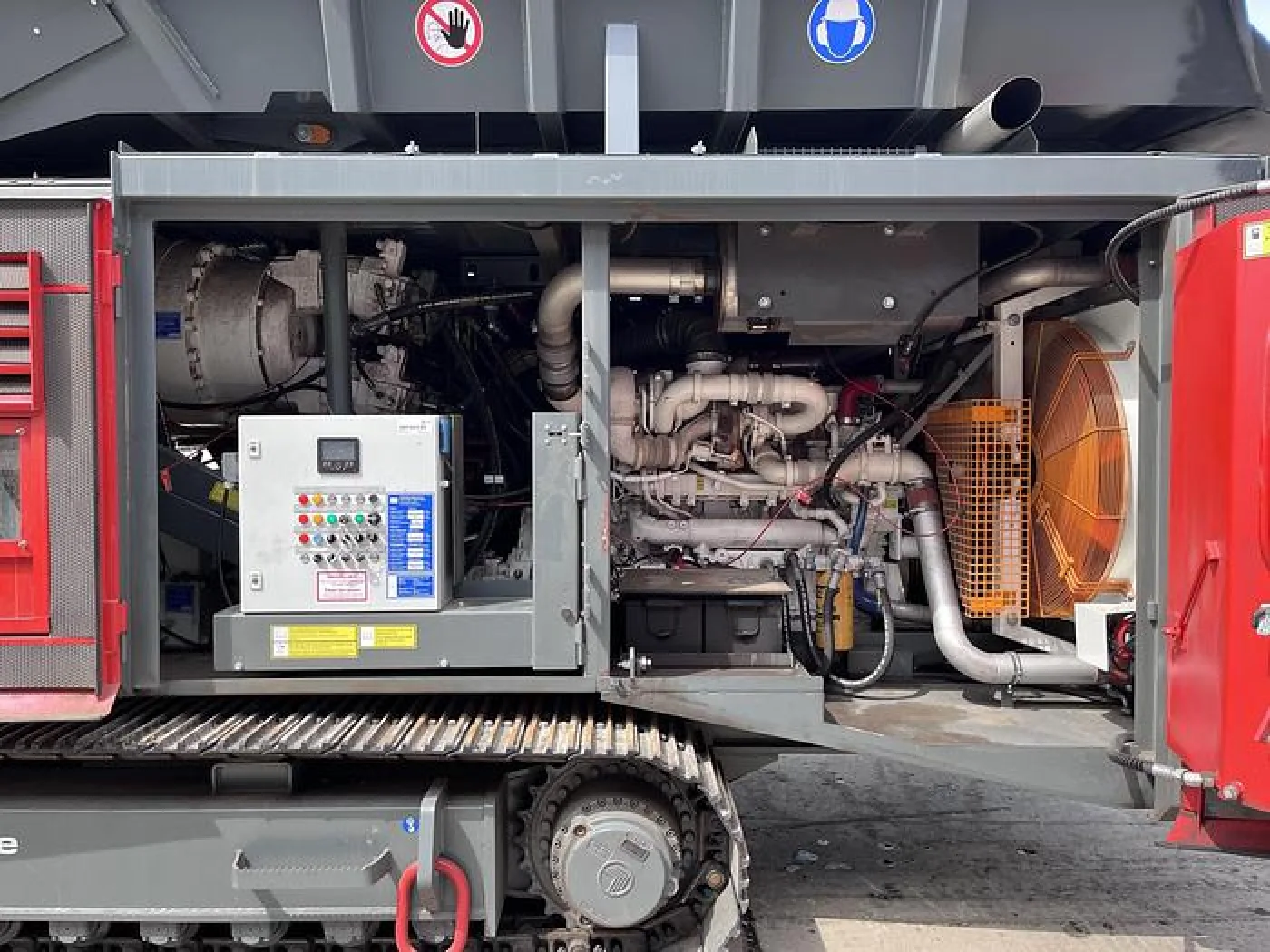 2022 Hammel VB 950DK Slow Speed Twin Shaft Shredder - 6