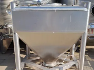 STAINLESS STEEL SUGAR HOPPER , SECOND HAND EQUIPMENT