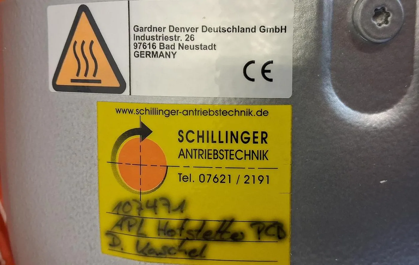 Gardner Denver Seitenkanalverdichter (Kompressor/Vakuumpumpe) Typ G-BH1N, 2BH1600-1AK36-Z - 6