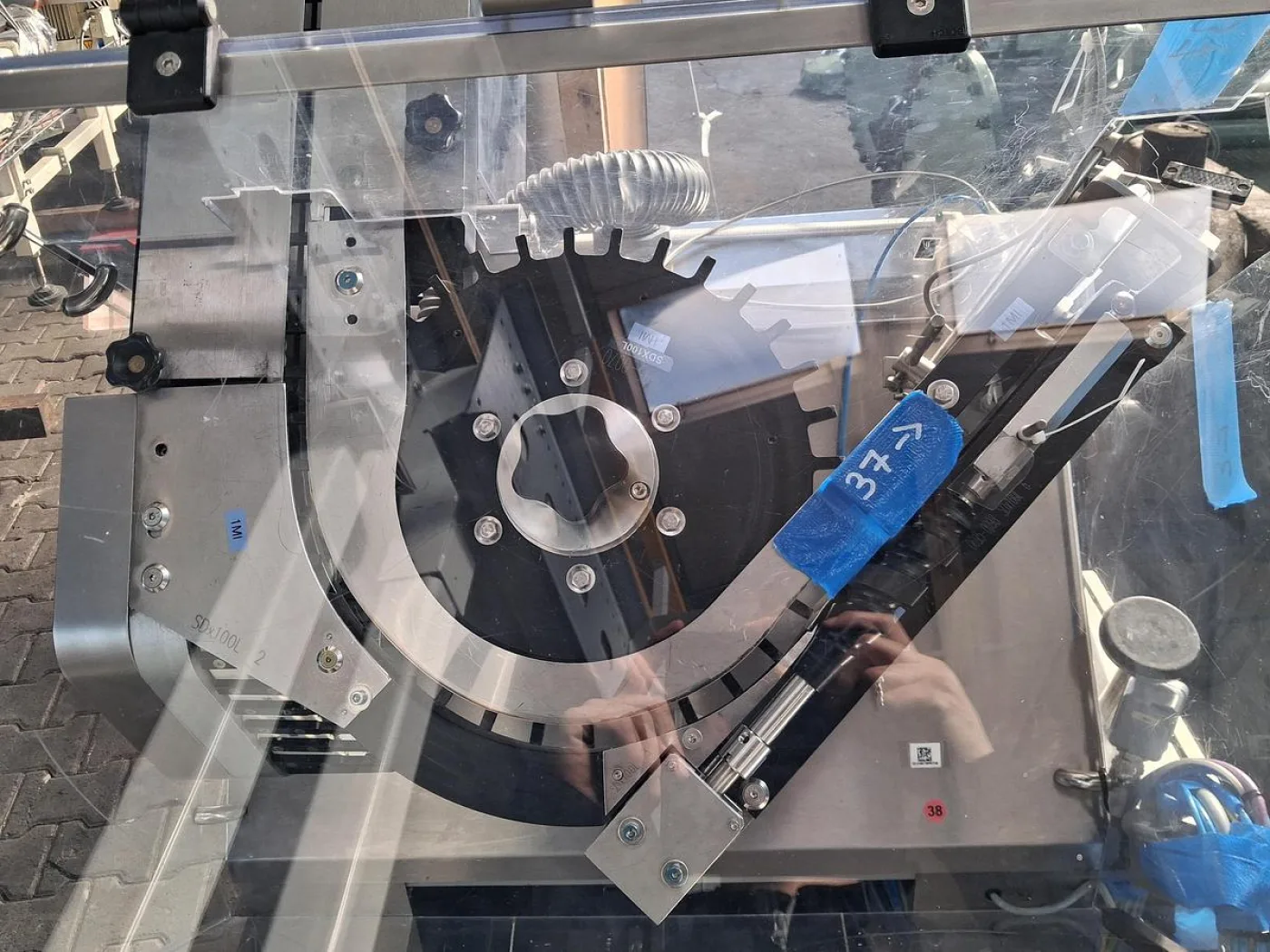 Verbindungsbrücke Fördertechnik mit Steigförderer - 4