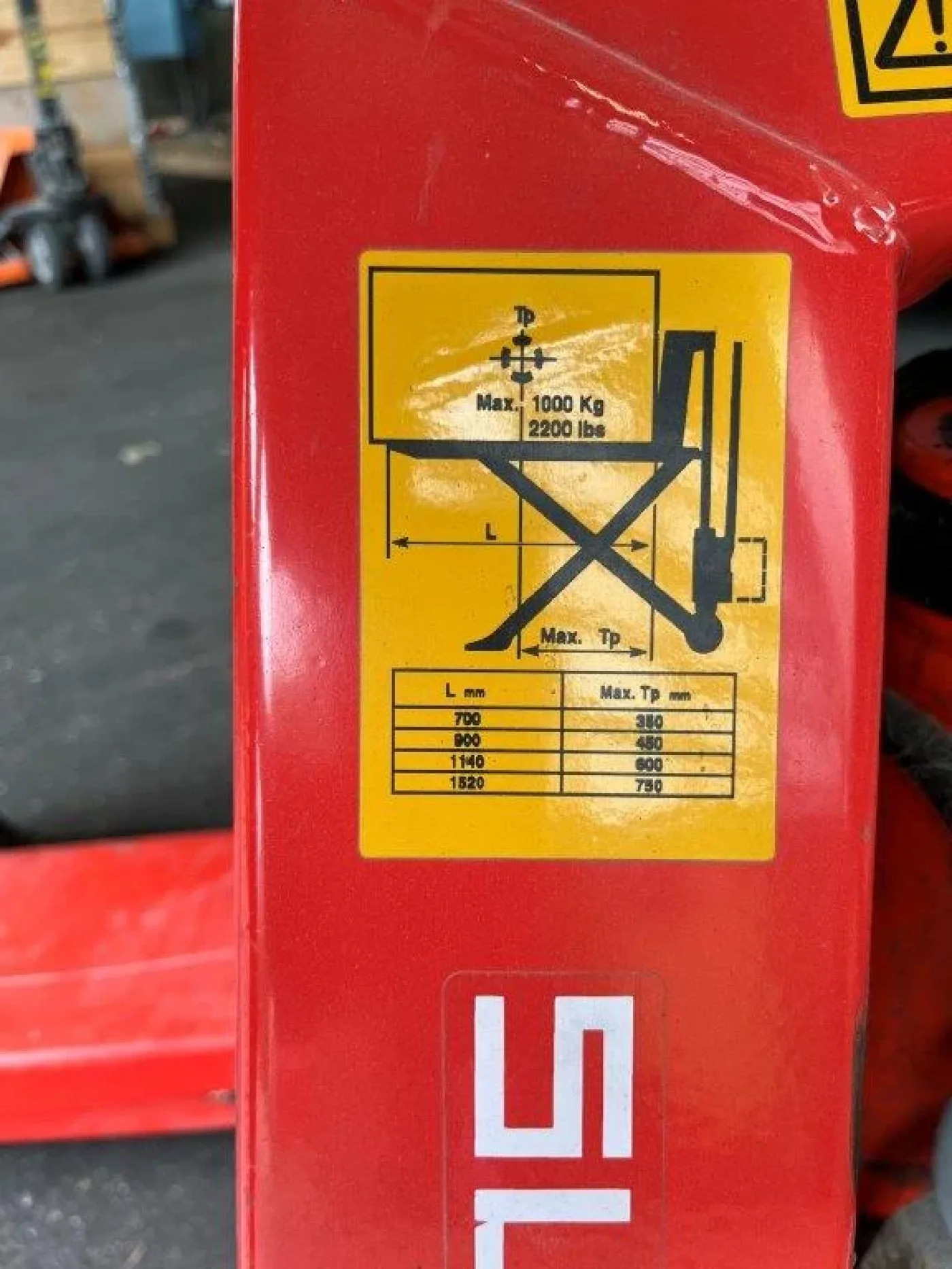 Logitrans EHL 1000/3 electrical forklift - 5