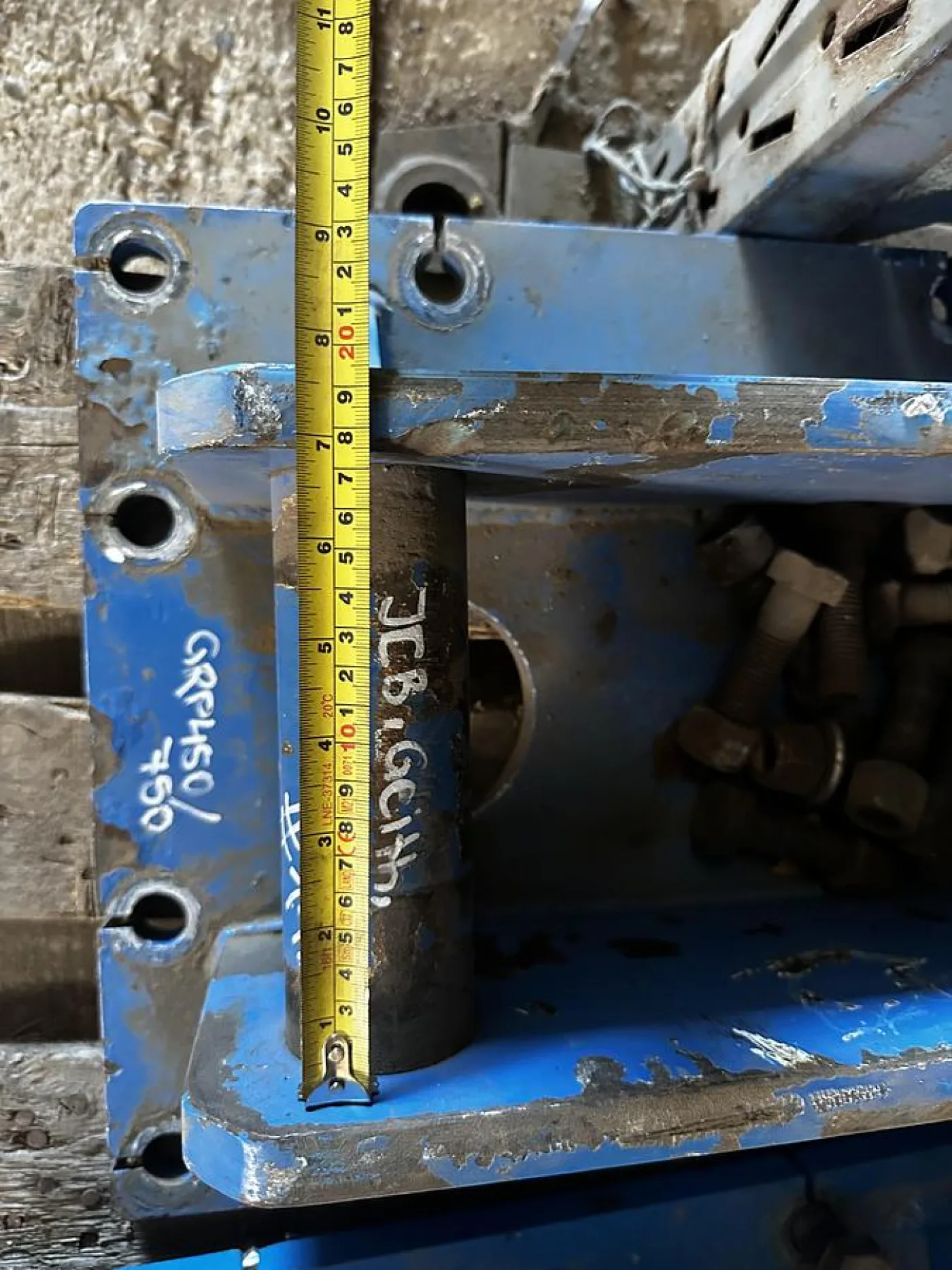 BIG Anschraubplatte mit JCB / Miller / Geith Aufnahme - 3