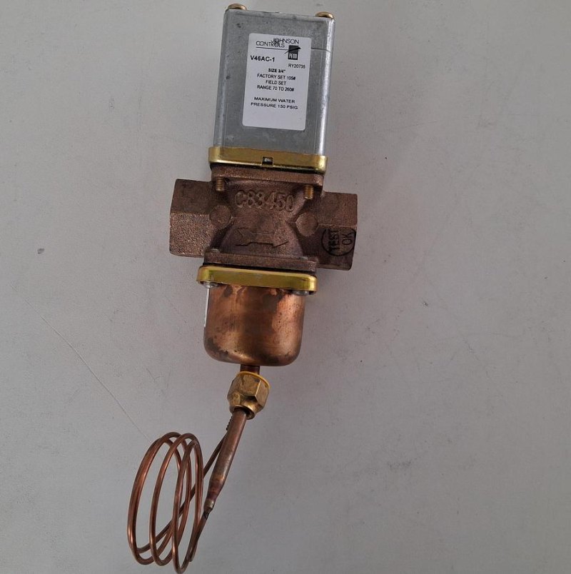 Johnson Controls V46CA-7 Thermostatisches Wasserventil 3/4"