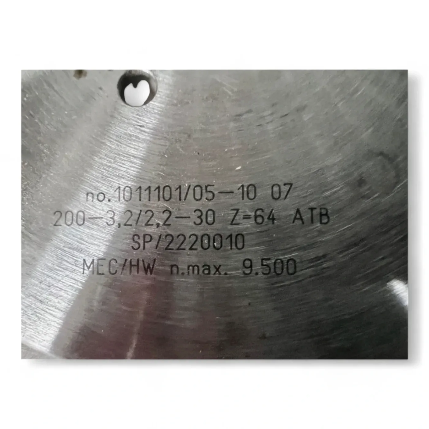 UNIMERCO HM Sägeblatt D=200x3,2/2,2x30 Z64 Art.-Nr. SP-2220010 - 3