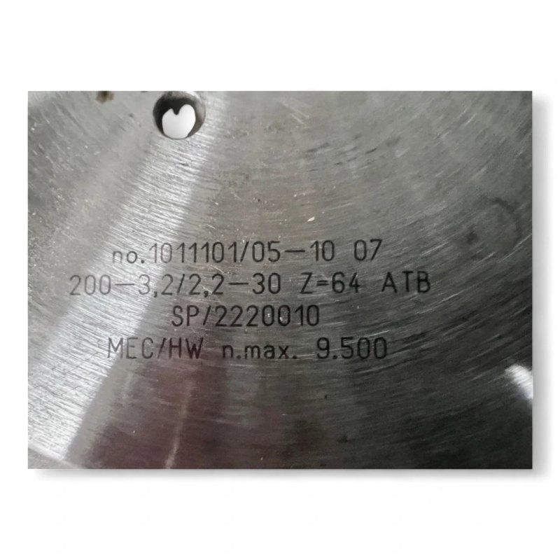 UNIMERCO HM Sägeblatt D=200x3,2/2,2x30 Z64 Art.-Nr. SP-2220010