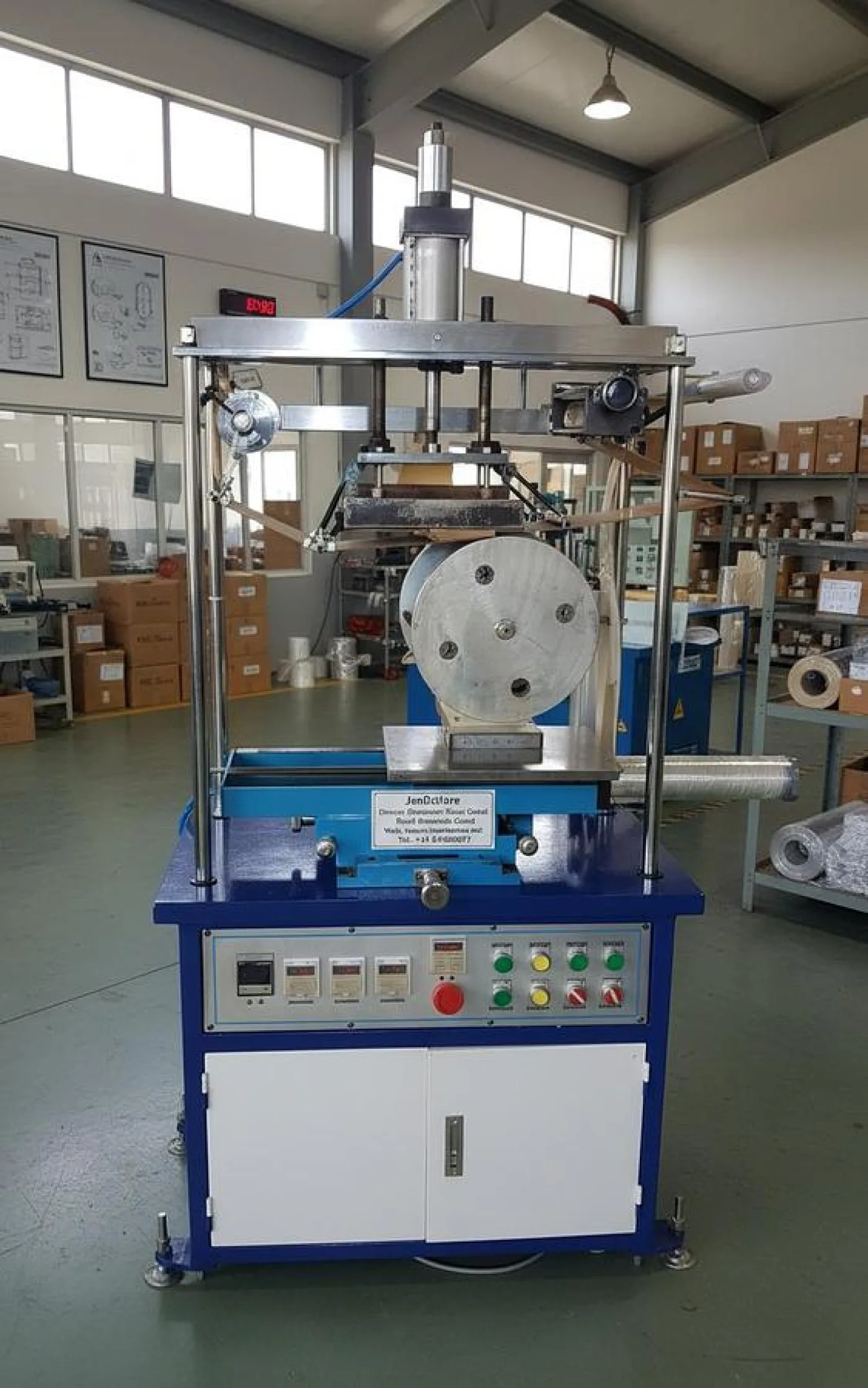 ✨ Máquina de Estampado en Caliente para Cubos Redondos JDS TJ-43 ✨ - 1