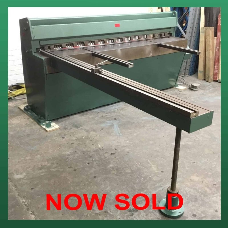 EDWARDS DD Truecut Power Guillotine 2000mm - WNS - W. Neal Services Ltd