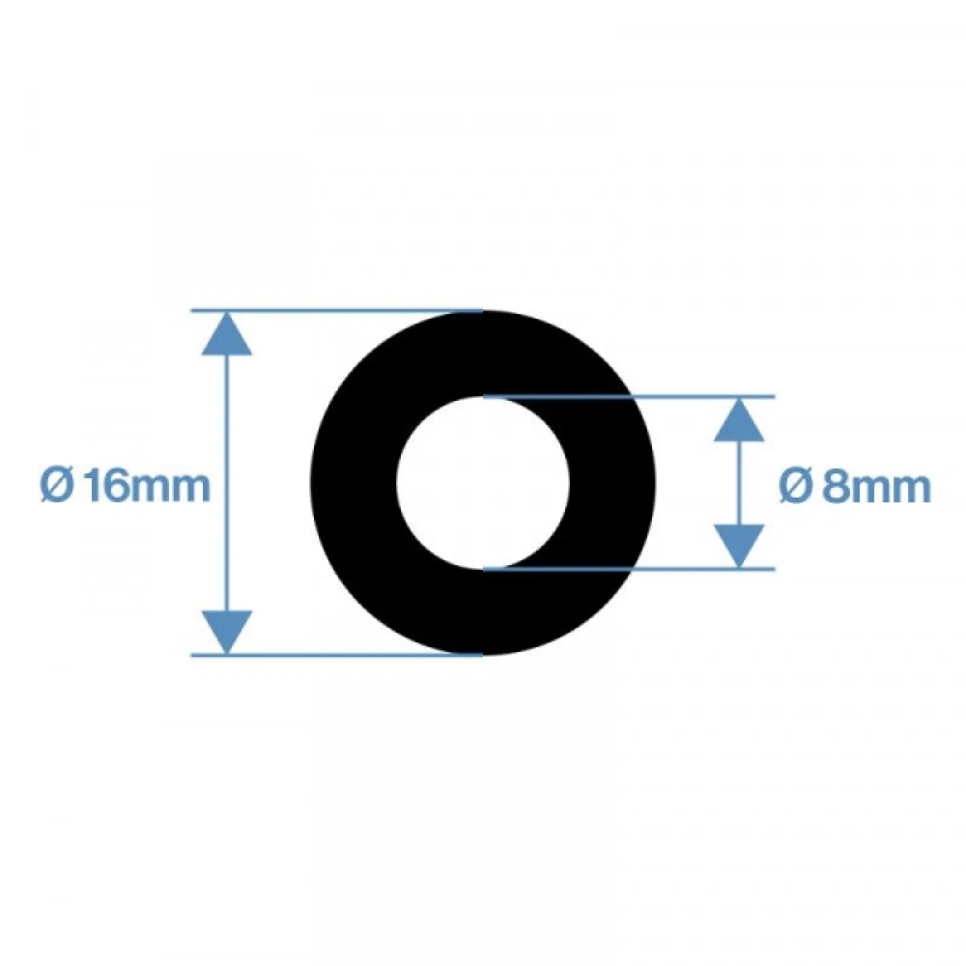 AESUBdots – Puntos de referencia adhesivos B/N 6MM - 3