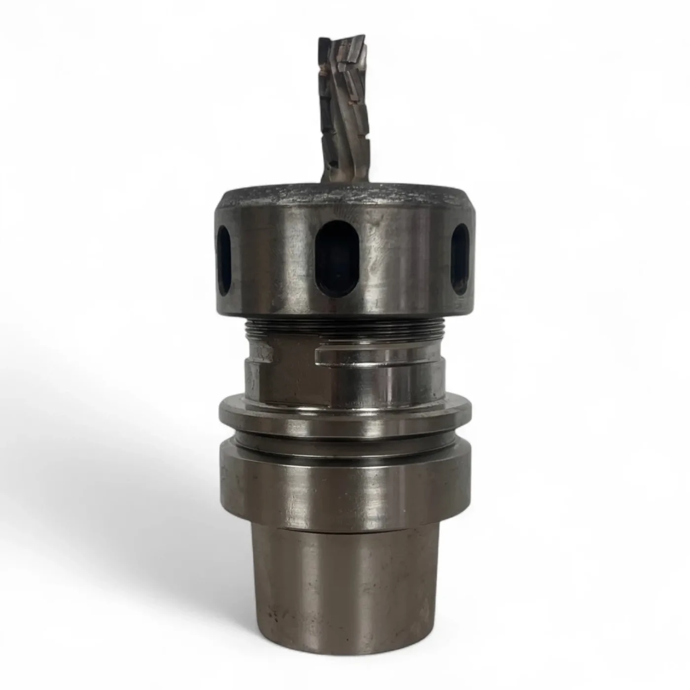 LEUCO HSK 63 F ER40 Spannfutter mit Spannzange und DIA Schaftfräser 11 x 35 mm - 1