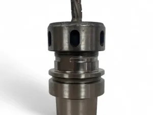 LEUCO HSK 63 F ER40 Spannfutter mit Spannzange und DIA Schaftfräser 11 x 35 mm
