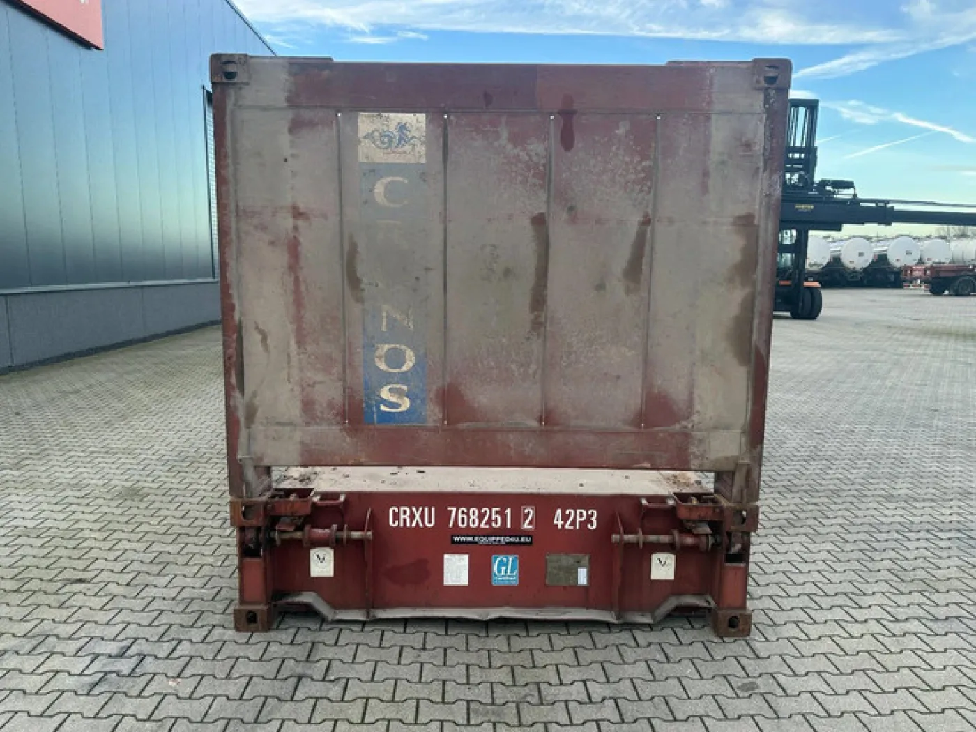 40FT FLATRACK FLUSH FOLDING / CSC: 10/2027 / 5x available - 5
