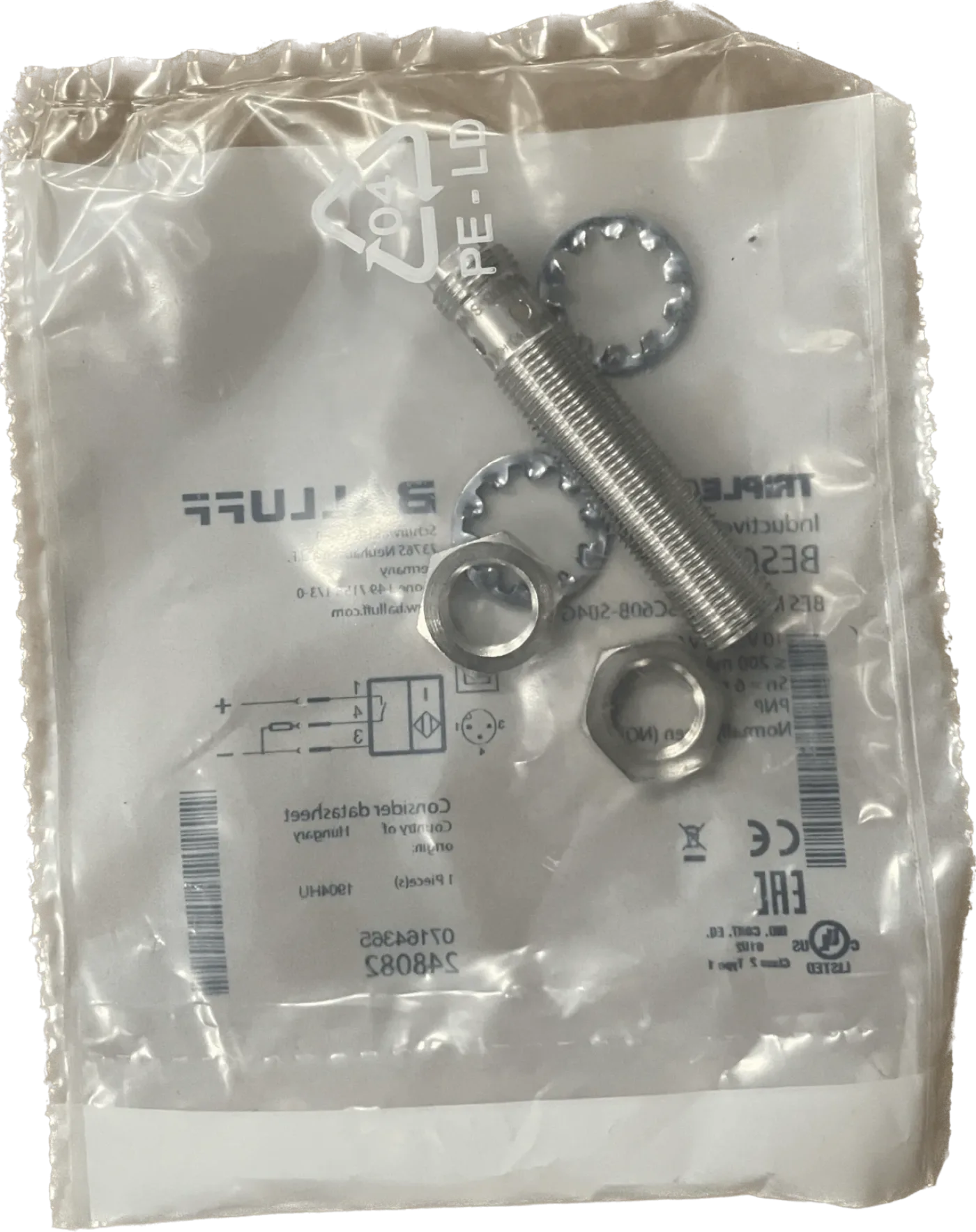 BALLUFF Induktive Standardsensoren mit Vorzugstypen BES M12MG1-PSC60B-S04G - 2