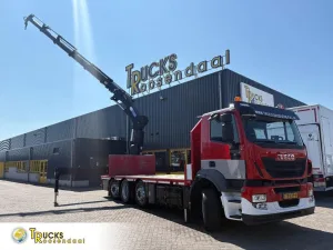 Iveco Stralis 360 + HMF 4020 K5 + EURO 6 + JIB PREPARED + 8X2 + REMOTE