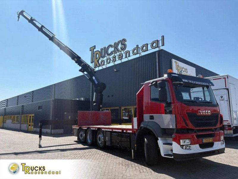 Iveco Stralis 360 + HMF 4020 K5 + EURO 6 + JIB PREPARED + 8X2 + REMOTE
