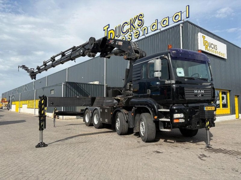 MAN TGA 41.430 + HIAB 800 6x + 5x JIB WINCH + 8X4 + REMOTE