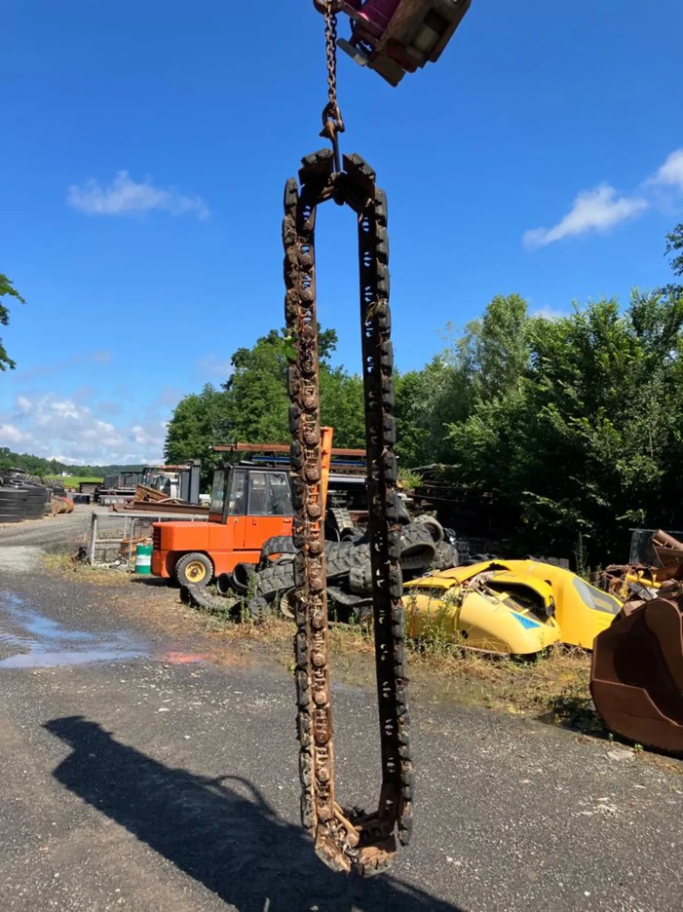 2 Stk. Kette für CAT 307 gebraucht - 4