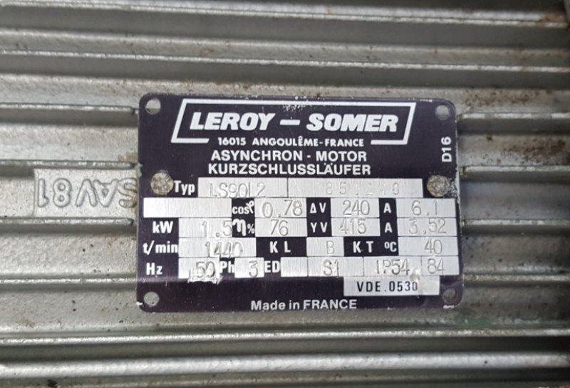 POMPA PER VUOTO – WERIE – MOD. CL 40