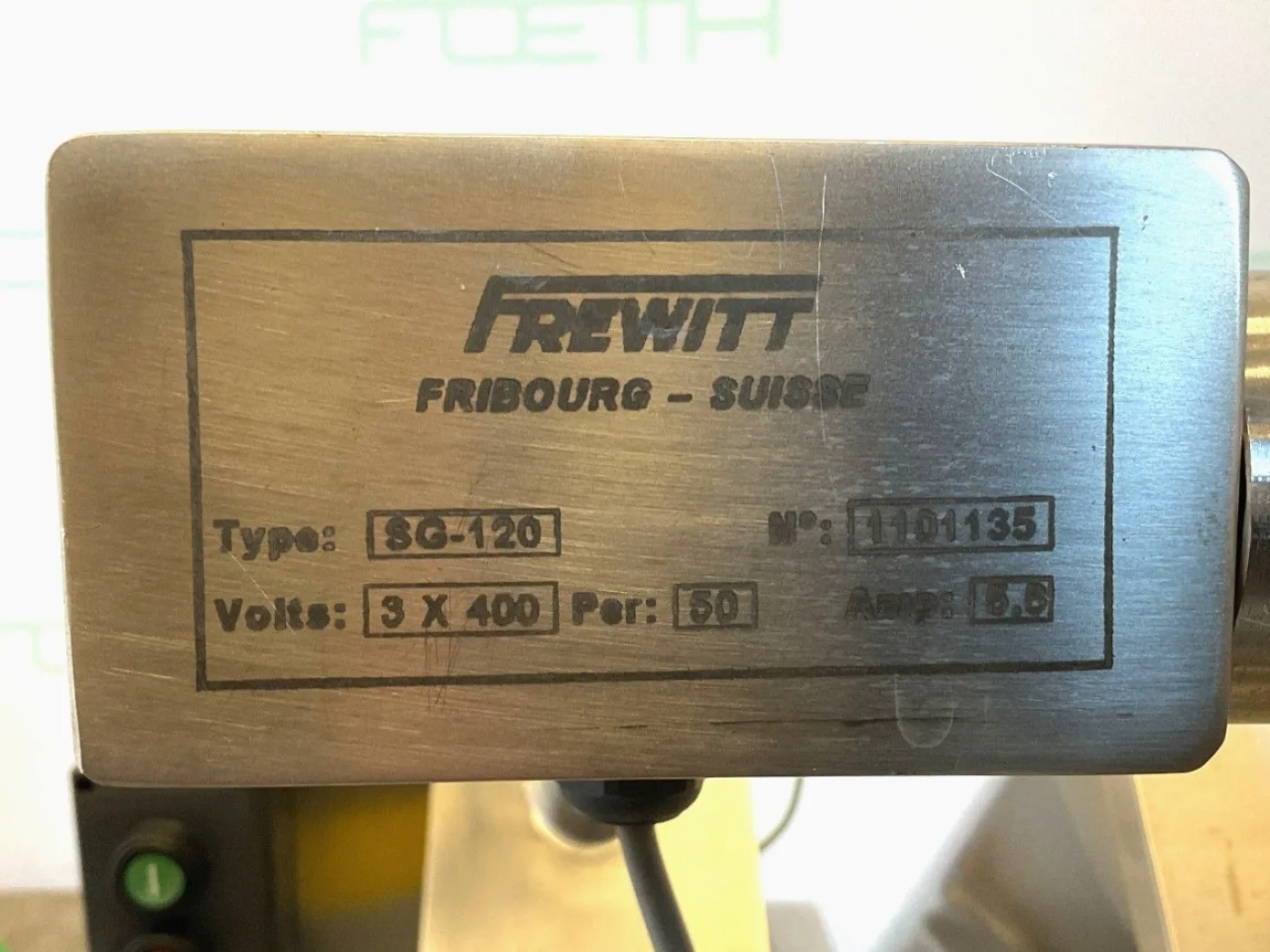 Frewitt Fribourg SG-120 - Sieve granulator - 8