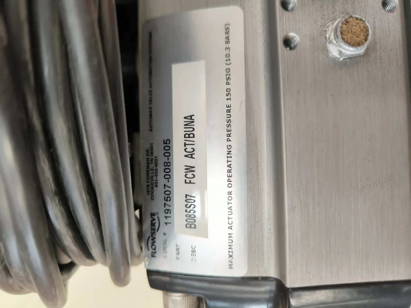 BALL VALVE CLAMP 1" WITH PNEUMATIC ACTUATOR FLOWSERVE AND POSITION SWITCH TOPWORX DXP ATEX - 6