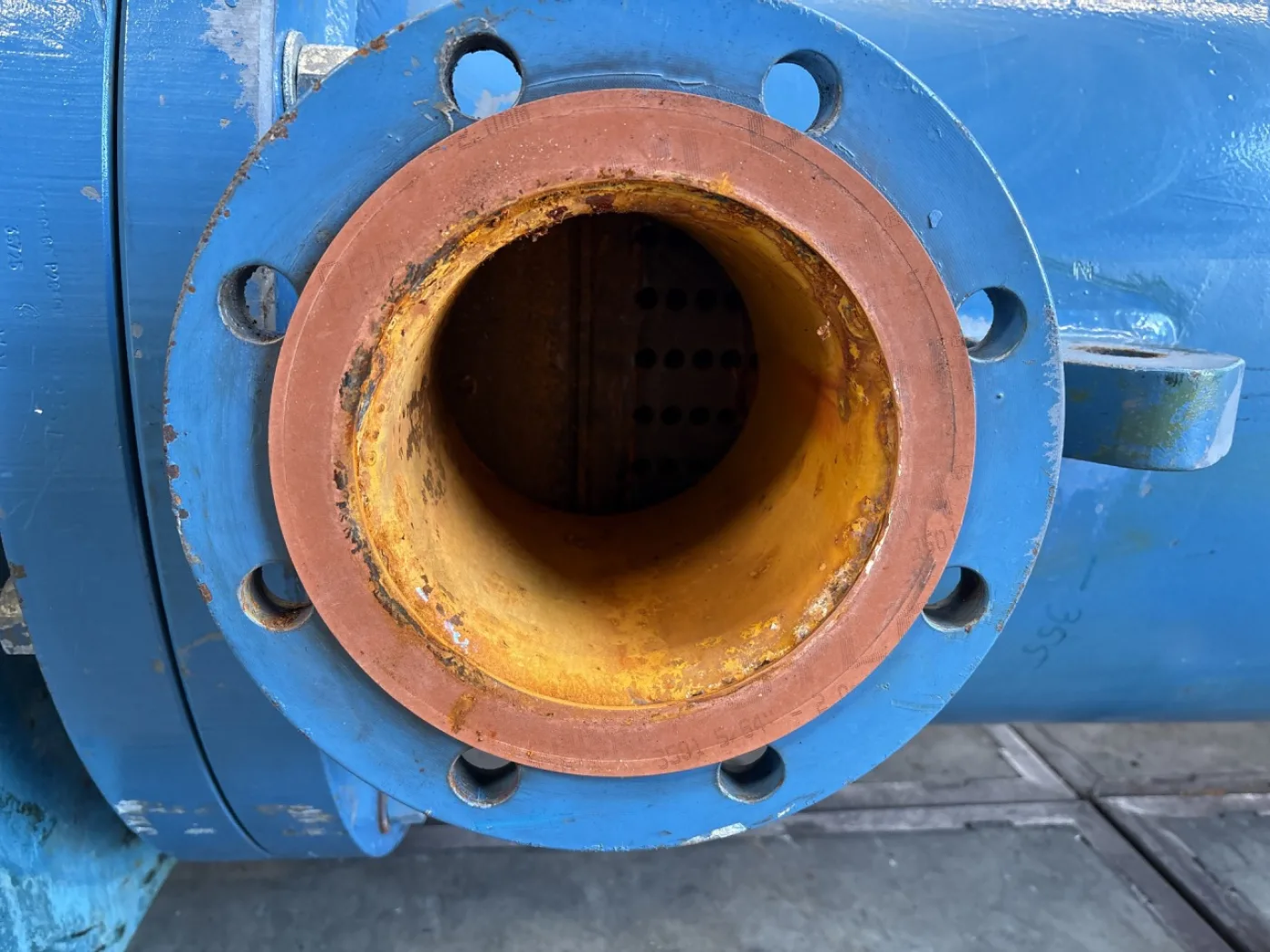Le Carbone-Lorraine Polybloc NC610G (24 m2) - Shell and tube heat exchanger - 6