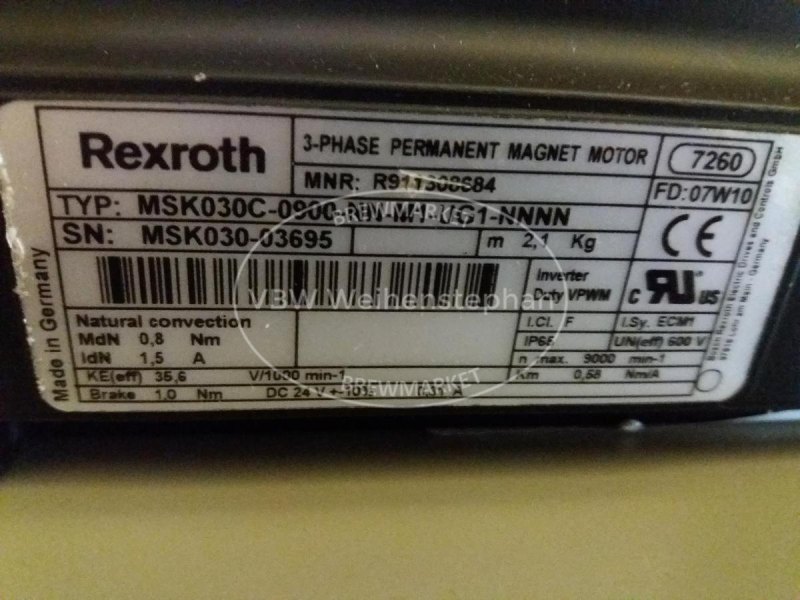Elecro servomotor