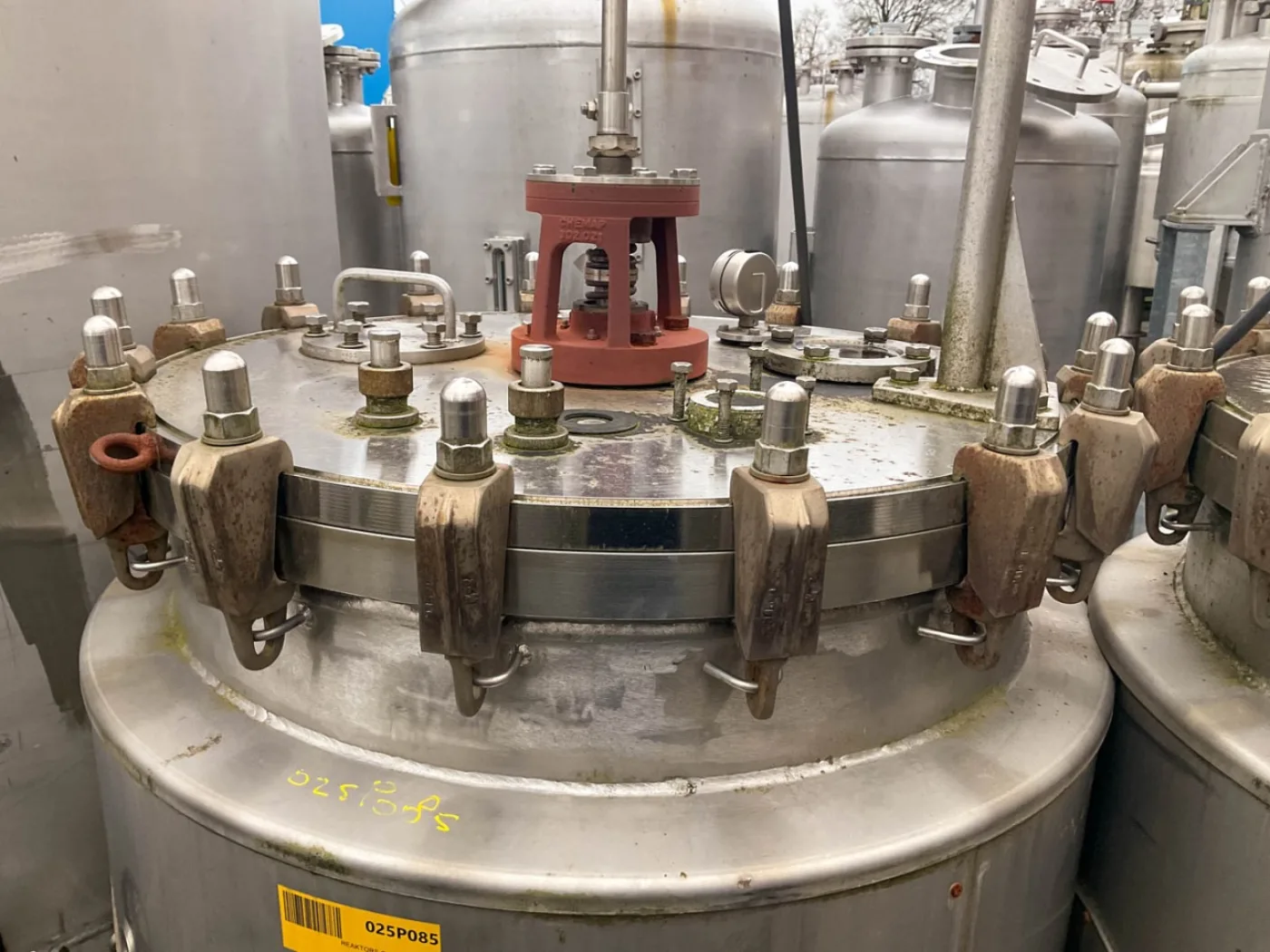 Chemap 300 Ltr - Stainless Steel Reactor - 7