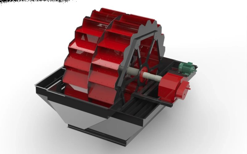 Bucket Wheel Sand Washer