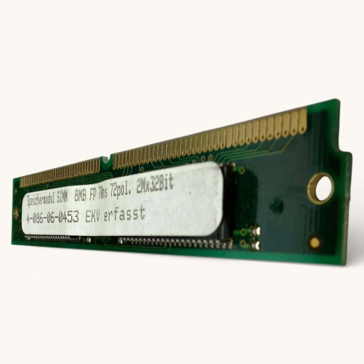 HOMAG Speichermodul SIMM 8MB FP 70ns 72pol 2Mx32 | Art.-Nr. 4086060453 (memory module, SIMM) - 1