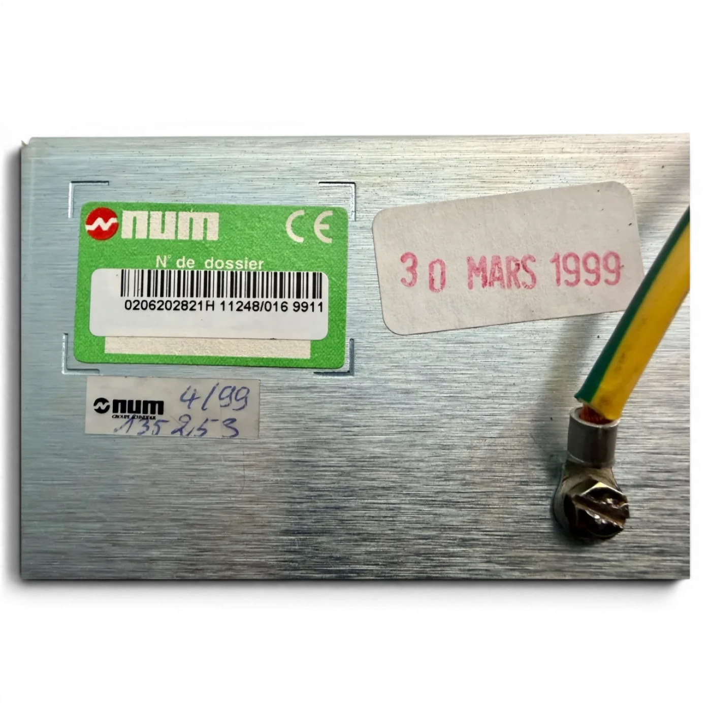 NUM Kurz Hub Tastatur Steuerung NUM 1060 Art Nr 207202 830M 0206202821H IMA 310 410 610 810 - 6