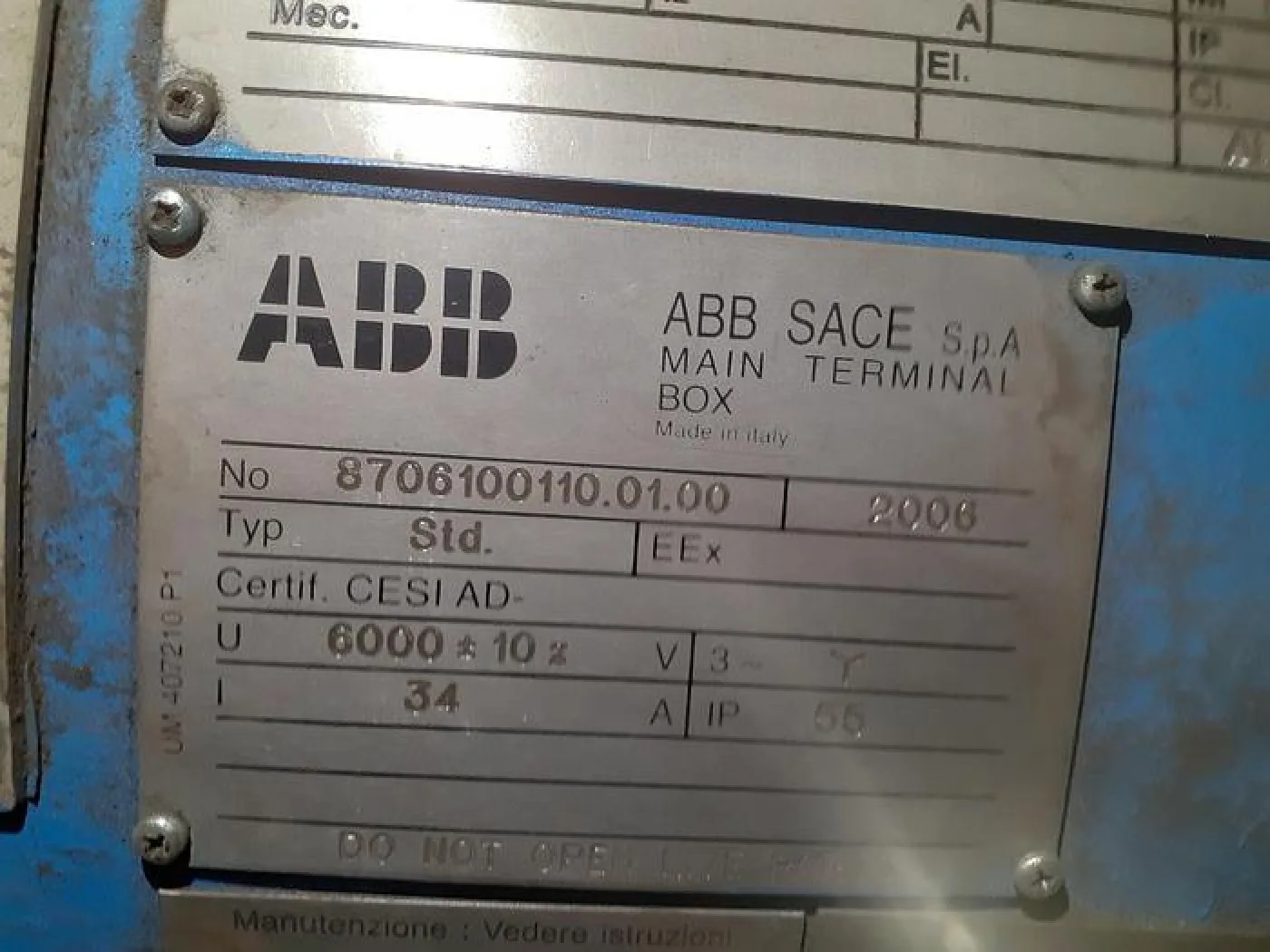 Ingersoll rand YG 0260 - 3
