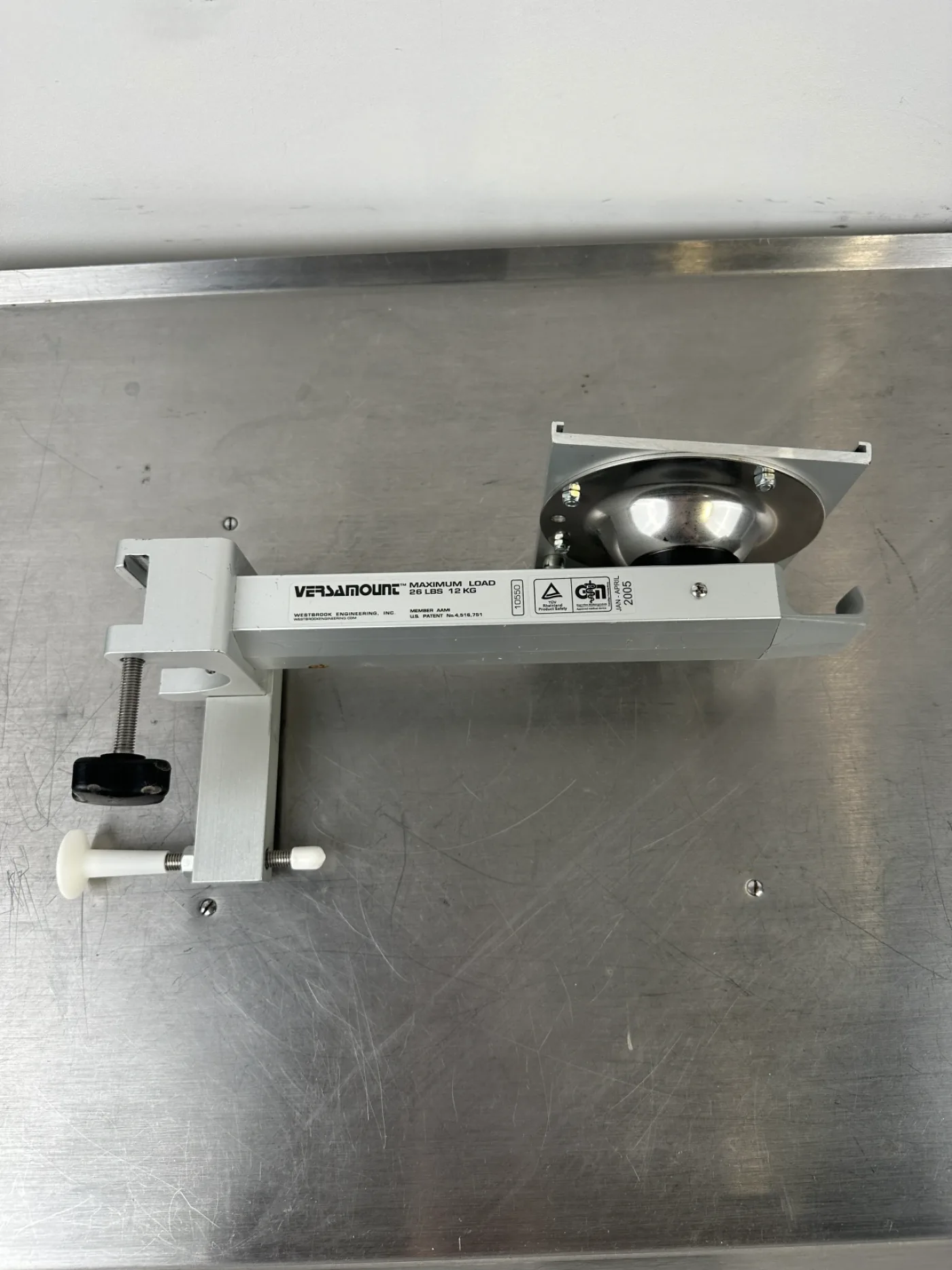 VersaMount medizinischer Gerätehalter / Monitorhalter f. Dräger max. 12 kg - 2