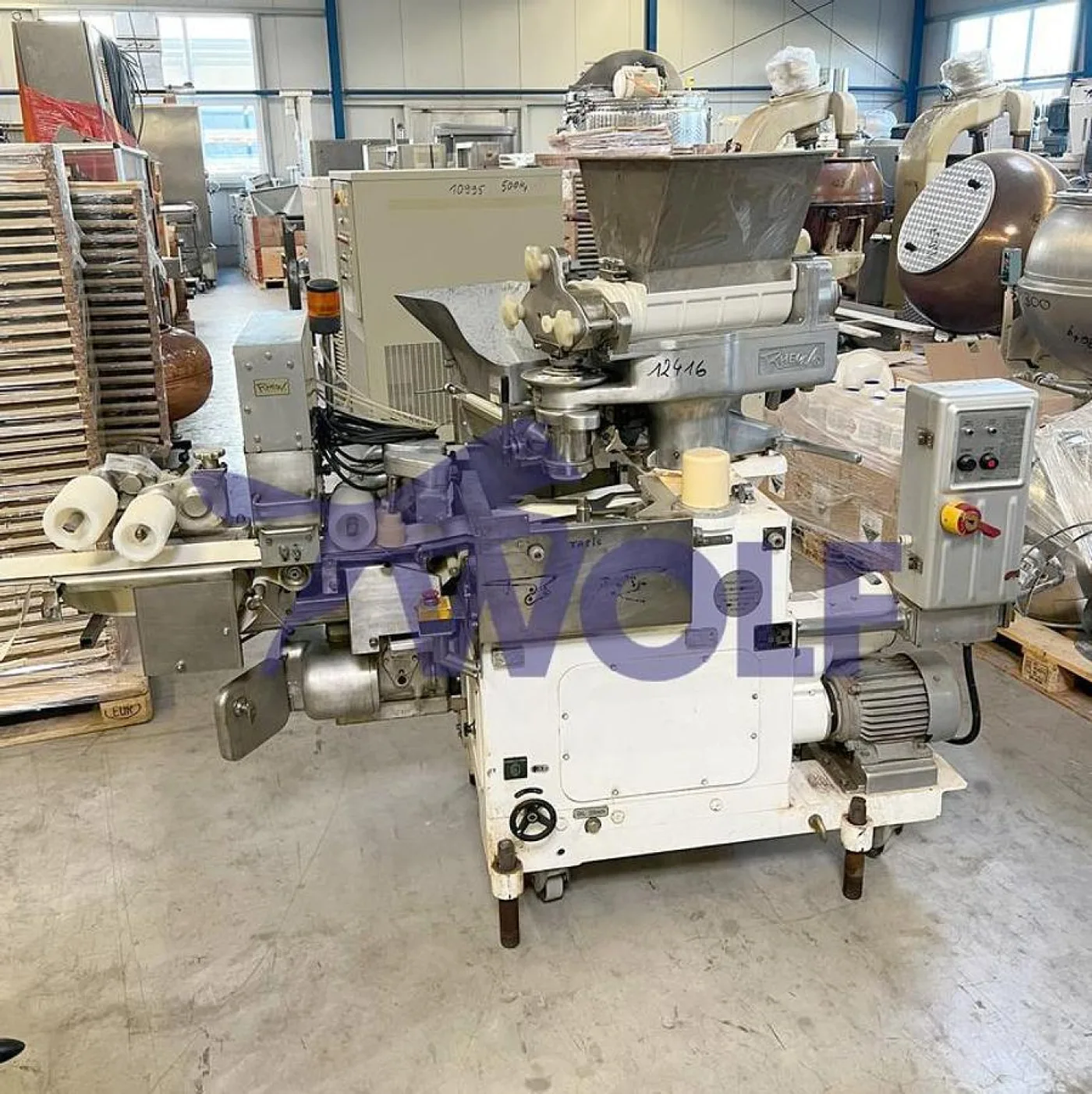 Form- Füll- und Portioniermaschine RHEON - Type FN-208 mit , YOM 1990. - 1