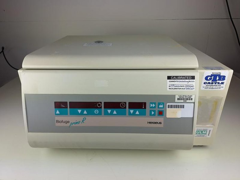 Heraeus Biofuge Primo R Refrigerated Centrifuge